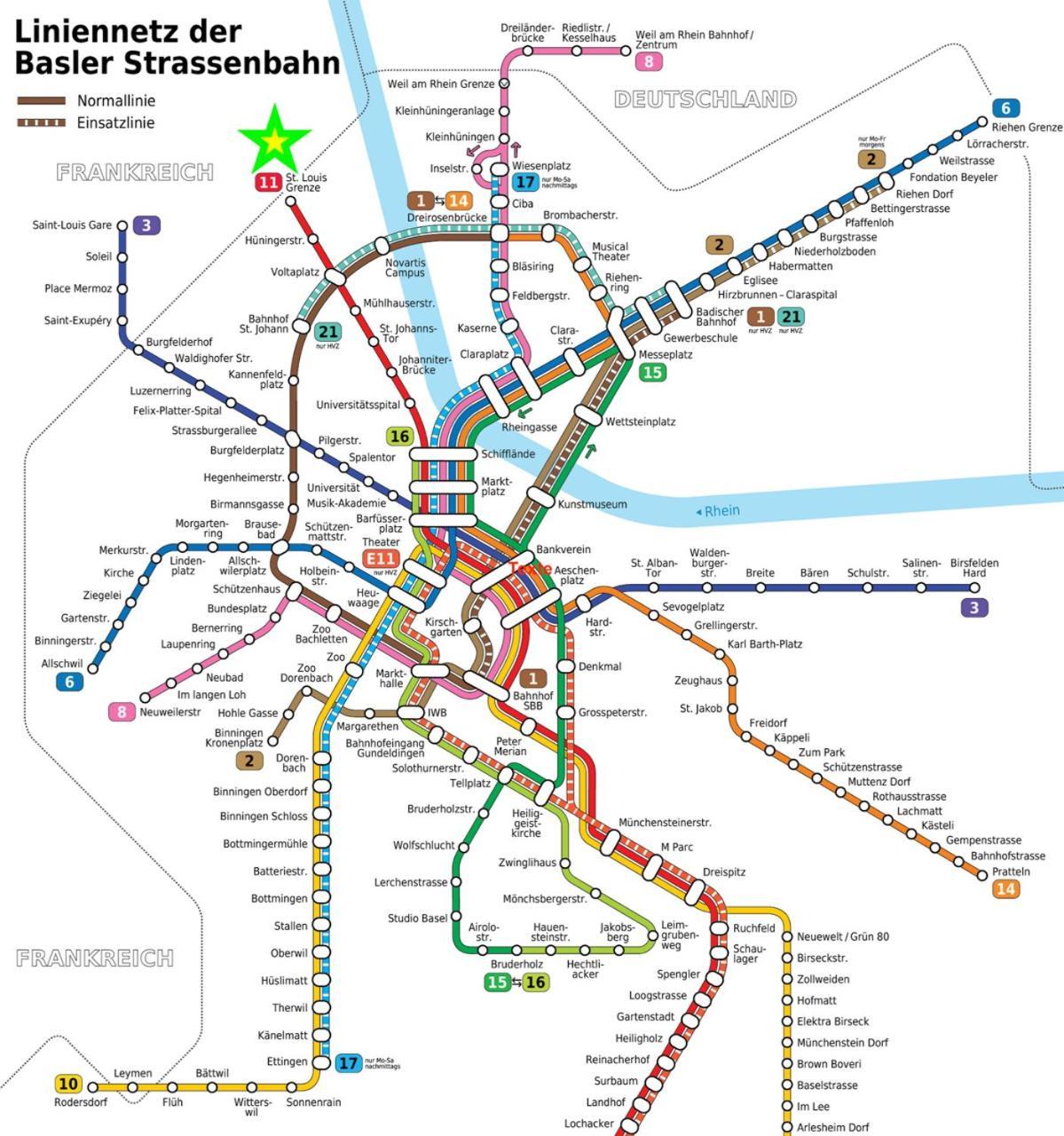 サン・ルイA Few Steps From Basel With Balcony And Free Private Parkingアパートメント エクステリア 写真